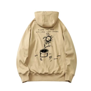 Hozier Simple Living Things Tan Hoodie